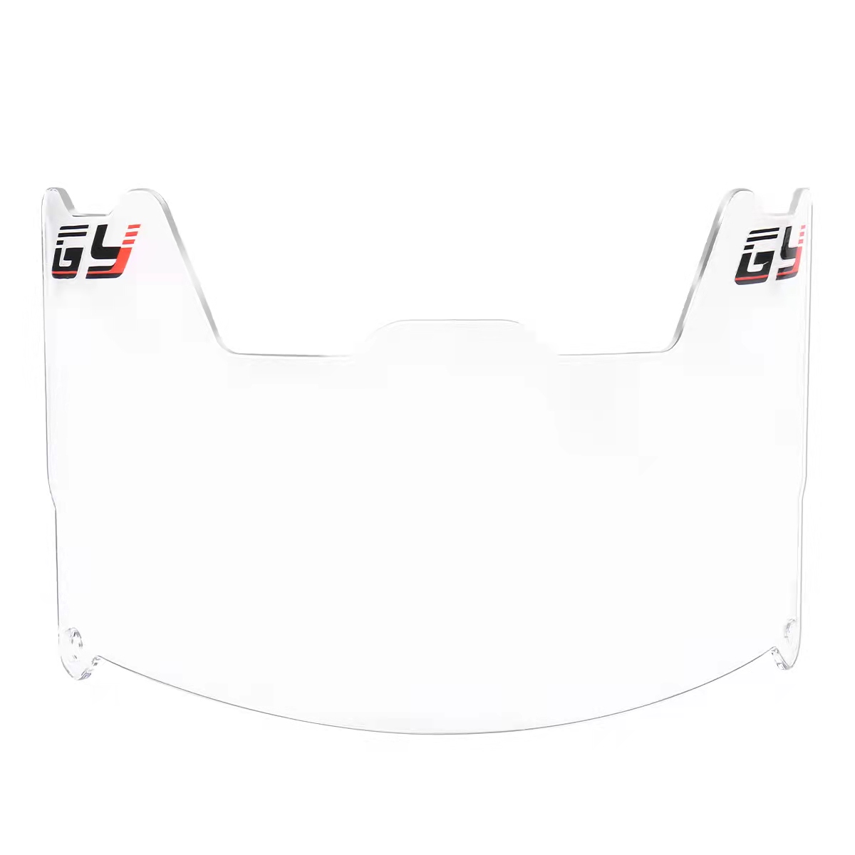قناع TruVision Pro Football Visor MilitaryGrade Clear Shield من الداخل مضاد للضباب والخارجي مضاد للخدش